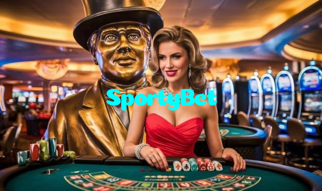 SportyBet casino presented on mobile device in Pakistan with slots and live games